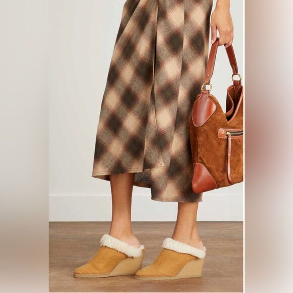 Isabel Marant Takita Wedge with Sherpa . NWOB 40/9 - Picture 1 of 16